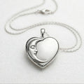 Anmoria Moon Locket Necklace